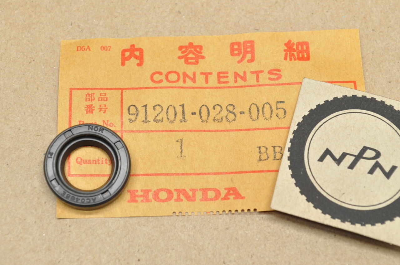 NOS Honda ATC110 ATC90 CL90 CM91 CT110 Trail 110 CT90 Trail 90 S90 SL90 ST90 Oil Seal 91201-028-005