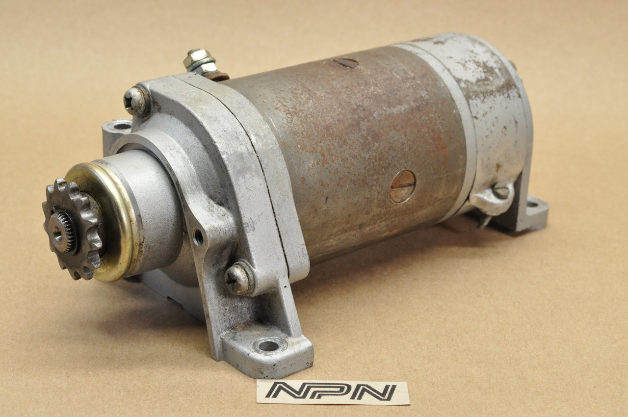 Vintage OEM Honda CA72 CA77 CB72 CB77 Starter Motor w/ Sprocket 31200-259-000