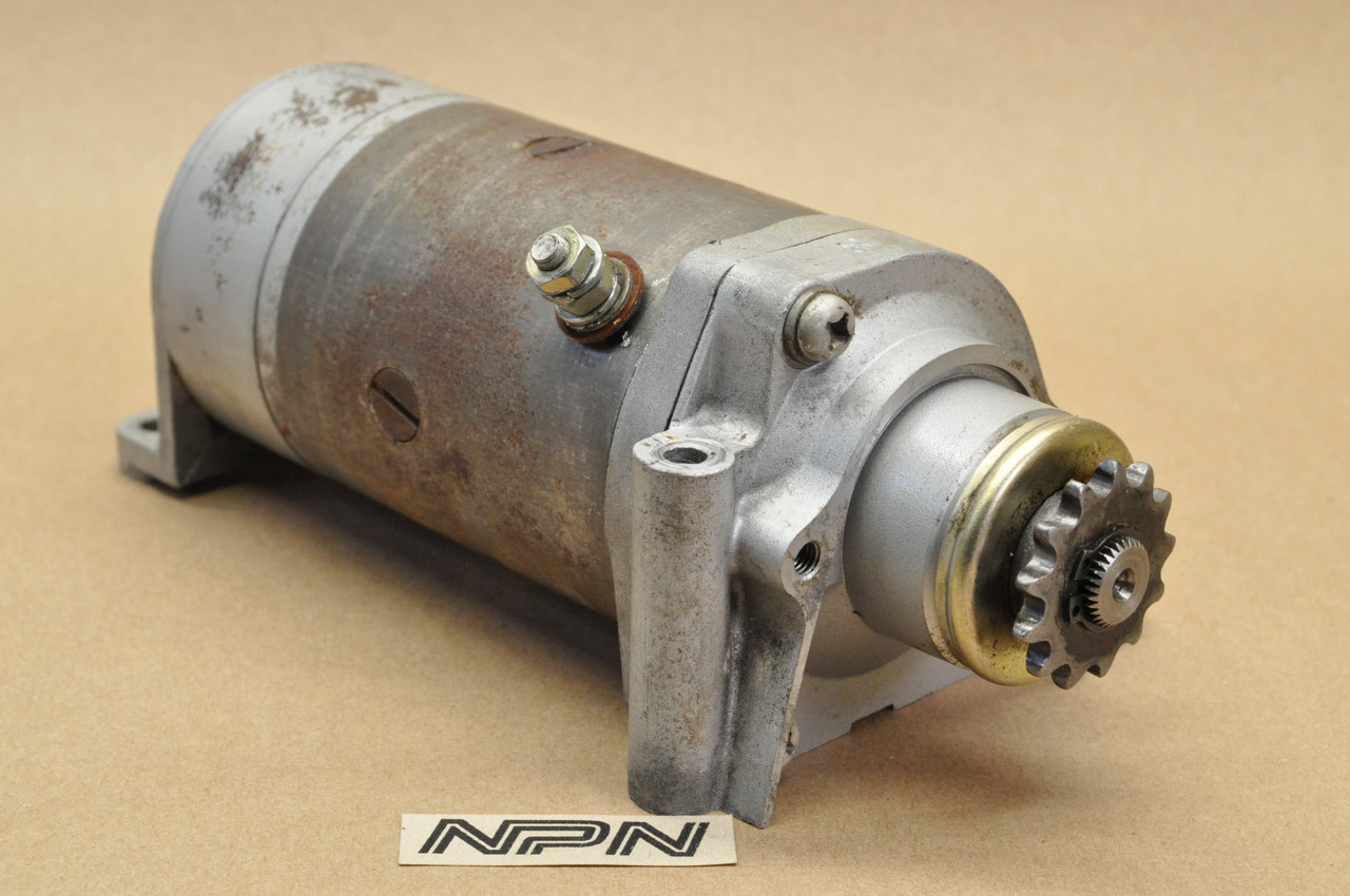 Vintage OEM Honda CA72 CA77 CB72 CB77 Starter Motor w/ Sprocket 31200-259-000