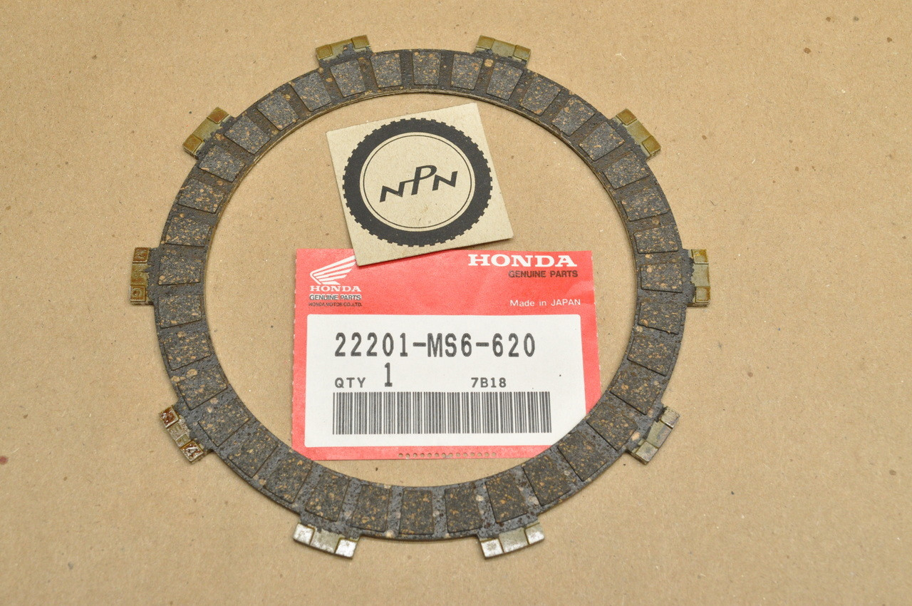 NOS Honda VF750 VFR700 VFR750 VT600 XL250 XL350 Clutch Disk 22201