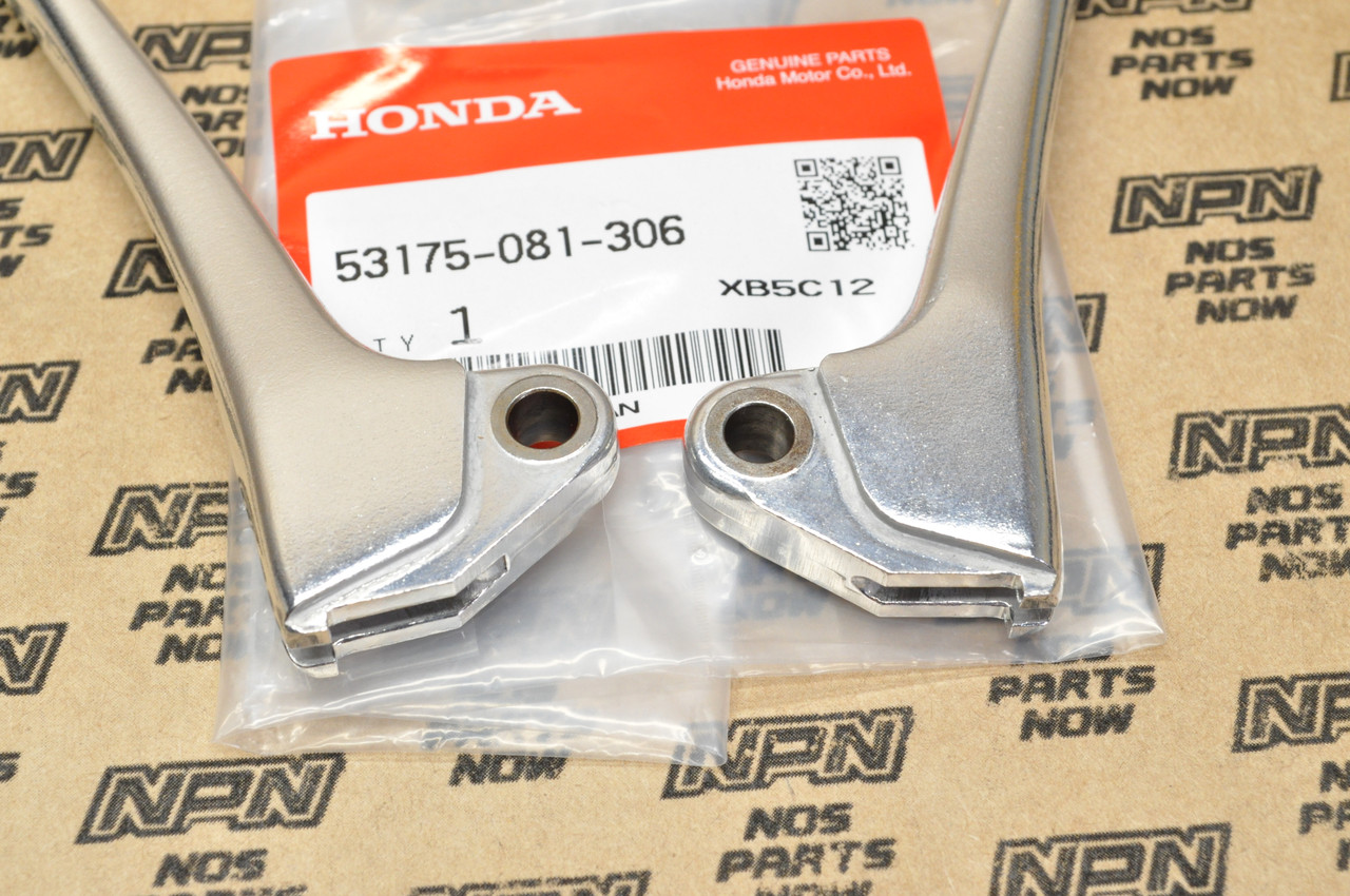 NOS Honda CT70 P50 PC50 Z50 A Right & Left Brake Lever Set 53175-081-306