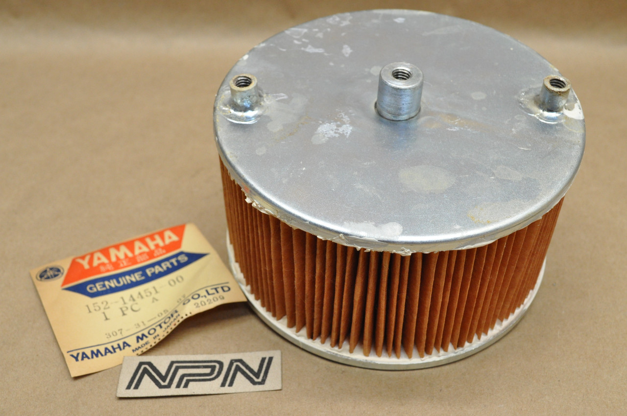NOS Yamaha 1962 YDS2 Air Filter Cleaner Element 152-14451-00