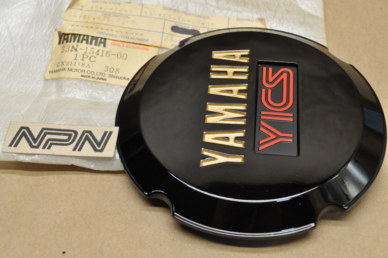 NOS Yamaha 1983 XJ750 Midnight Maxim Black Oil Pump Cover 33N