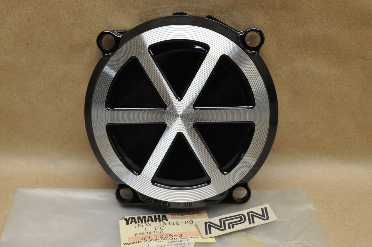 NOS Yamaha 1986 XJ700 Maxim Oil Pump Cover 1NW-15416-00 - NOS