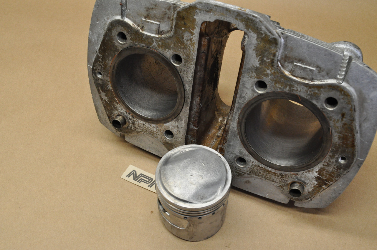 Vtg OEM Honda CA77 CB77 CL77 Cylinder Jug Std w/ Piston & Pins 12100-267-010