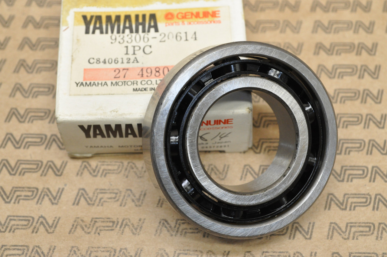 NOS Yamaha TD3 TR3 TZ250 TZ350 TZ750 Crank Shaft Ball Bearing 93306-20614