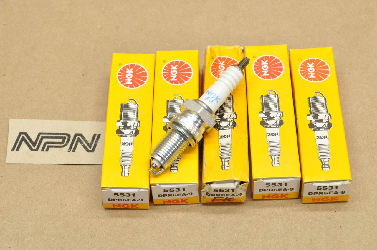 NOS Honda CN250 Helix VT750 NGK Spark Plug DPR6EA-9 5531 Quantity of 5