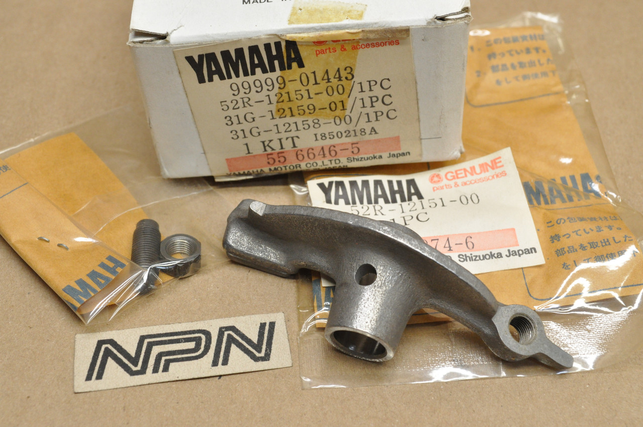 NOS Yamaha SR250 TT250 XT250 Valve Rocker Arm Kit 99999-01443