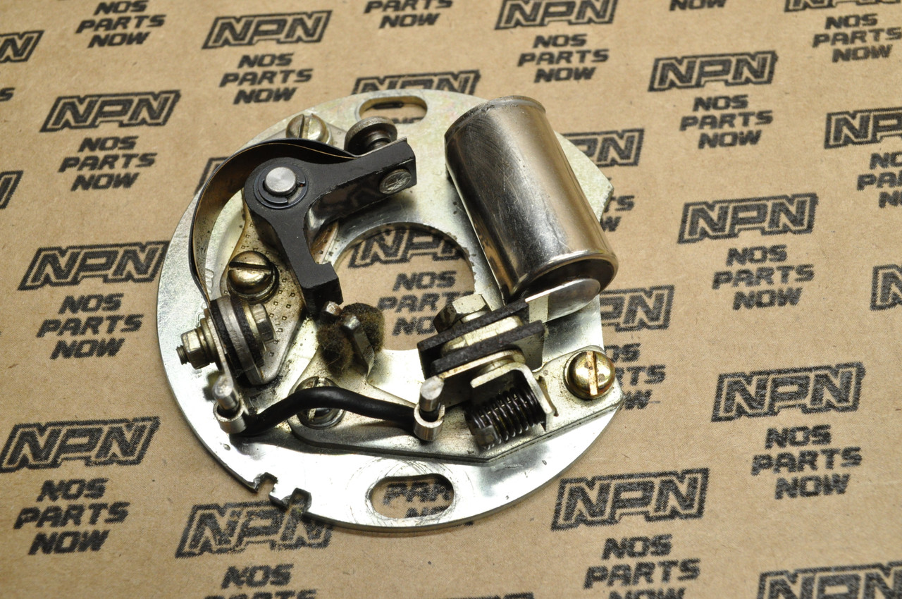 Vtg Used OEM Honda C102 C110 C200 CA95 CB92 CT200 Points Plate 30200-003-004