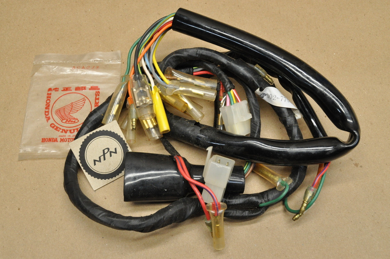 NOS Honda 1976 CT90 Trail 90 Wire Wiring Harness 32100-102-770