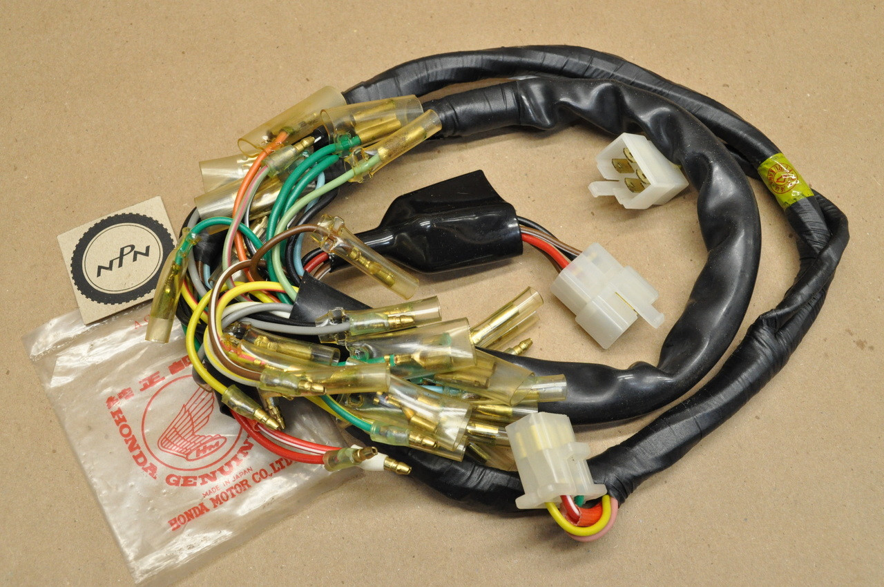 NOS Honda CB200 T CL200  Wire Wiring Harness 32100-351-000