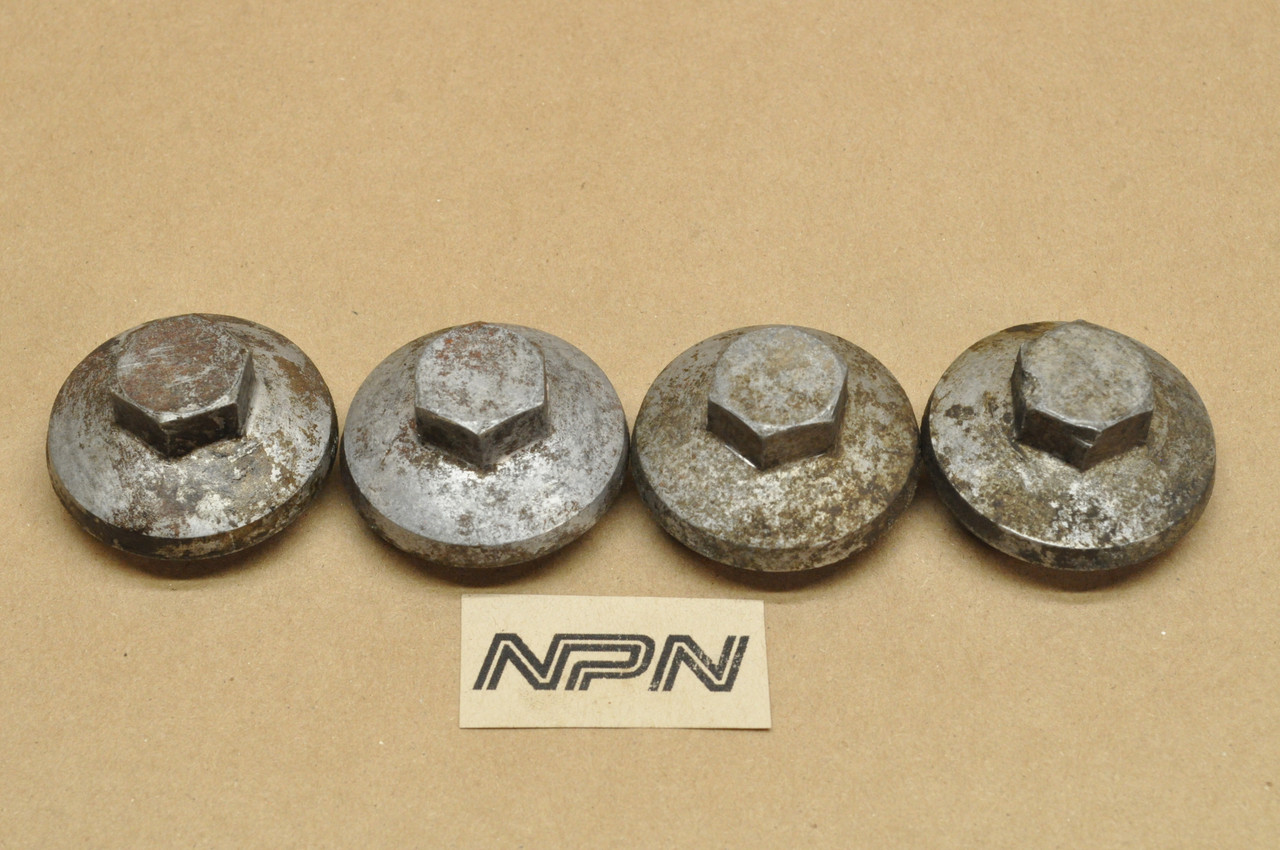 Vintage Used OEM Honda CA95 CB92 Valve Adjust Tappet Cover Qty4 12361-200-000