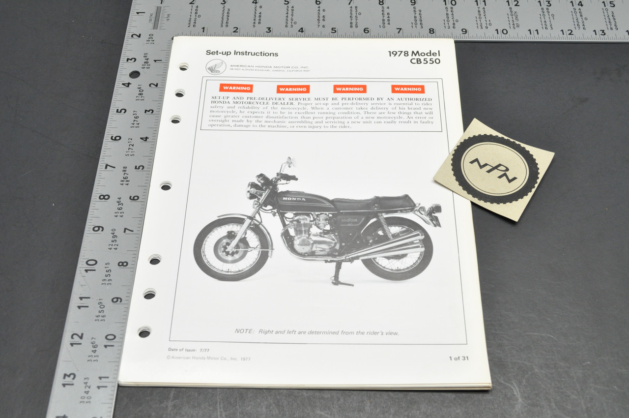 ホンダ CB500 FOUR サービスマニュアル ホンダ CB500 FOUR サービスマニュアル Honda 1971-1978 Workshop