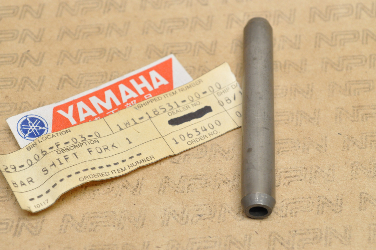 NOS Yamaha DT125 IT175 MX175 RT180 YFM350 YT175 YZ100 Fork Bar 1W1-18531-00