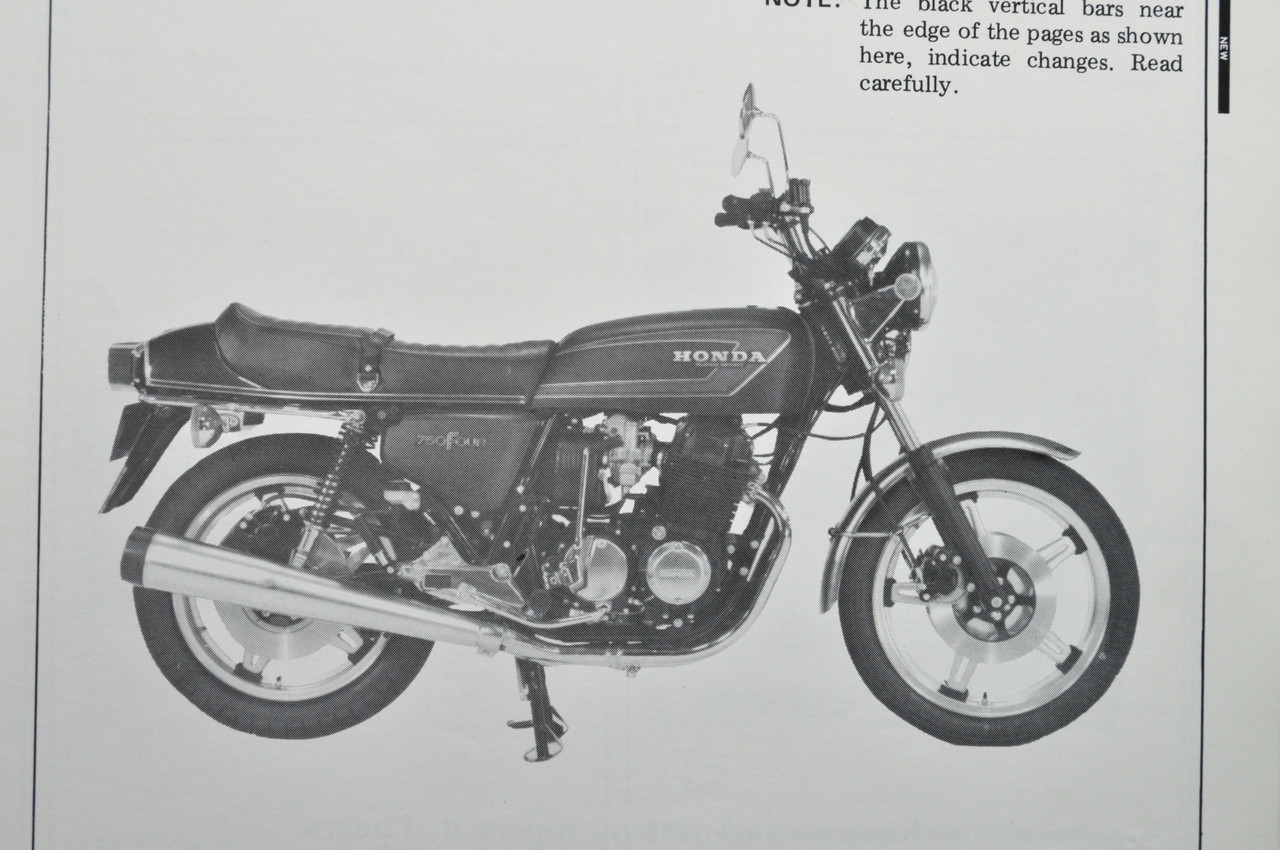 Vtg '77 Honda CB750 F Super Sport Wood Crating Dealer Set Up Instruction Manual