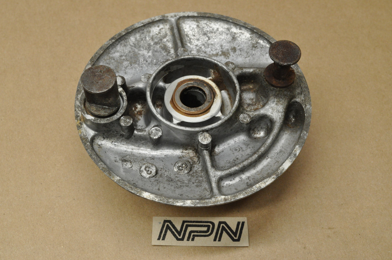 Vintage Used OEM Honda Z50 A K3-K5 Mini Trail Rear Brake Panel 43100-120-000