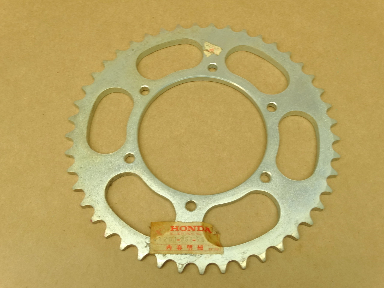 NOS Honda XL350 Rear Chain Drive Sprocket 45T 41201-356-000