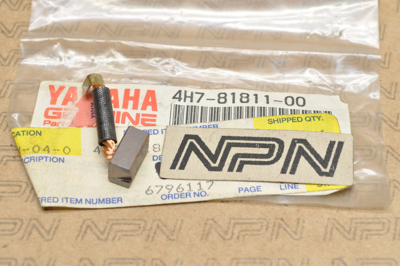 NOS Yamaha SR250 XJ650 XJ700 XJ750 XJ900 Starter Motor Brush 4H7-81811-00