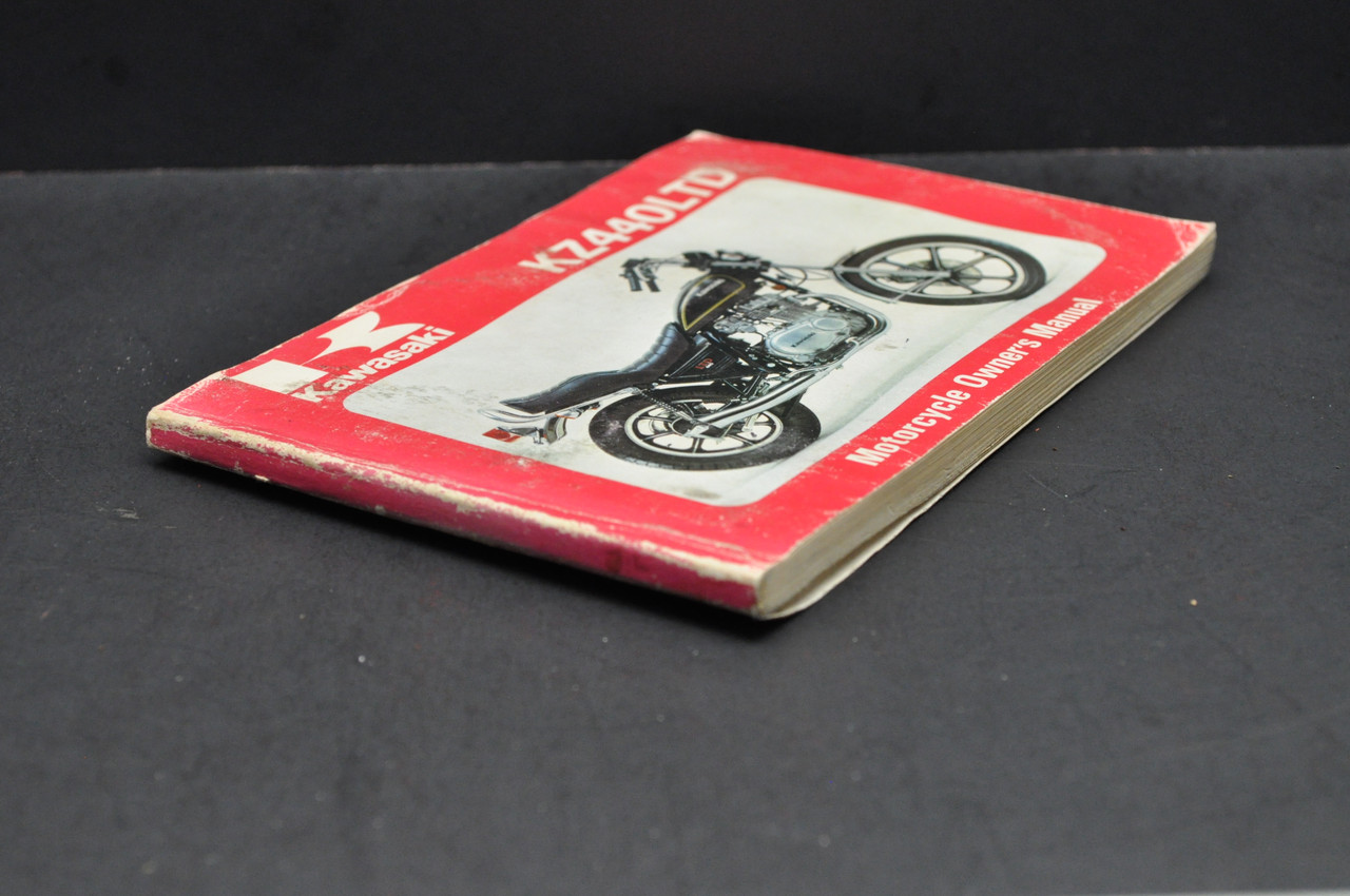 Vintage 1979-80 Kawasaki KZ440 LTD A1 Motorcycle Owners Manual