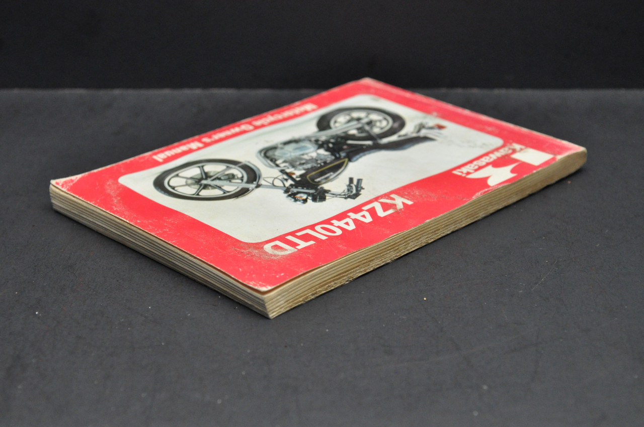 Vintage 1979-80 Kawasaki KZ440 LTD A1 Motorcycle Owners Manual