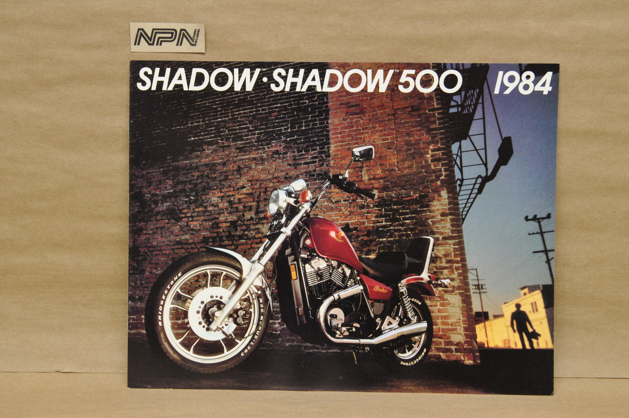 Vtg NOS 84 Honda VT700 C VT500 C Shadow 500 Dealer Sales Brochure