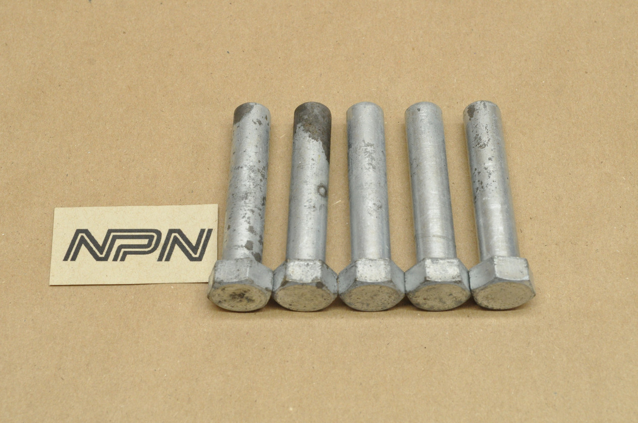 Vtg OEM Yamaha DS7 R5 RD250 RD350 RD400 TD3 TR2 TR3 Bolt Nut Qty5 90179-08026