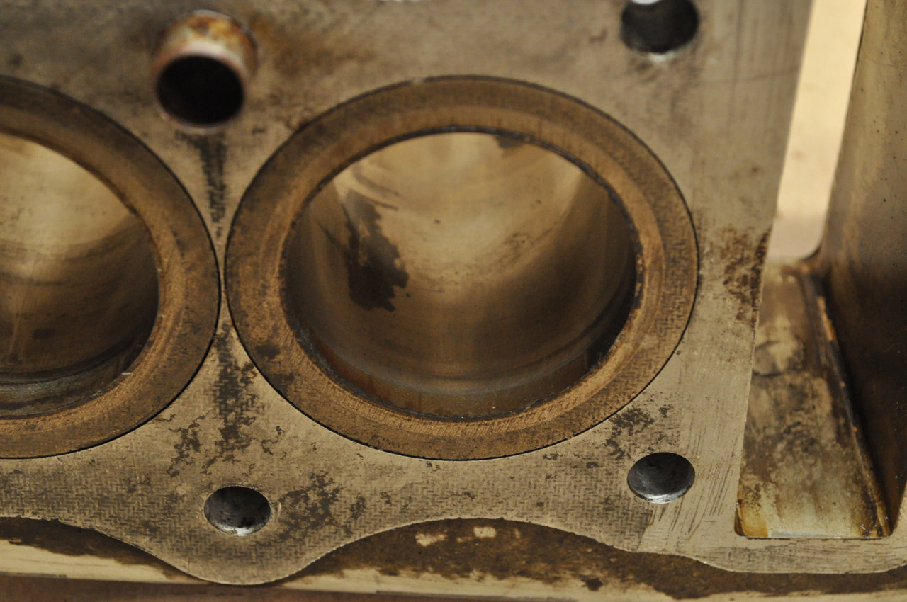 Vintage Used OEM Honda 1974 CB350 F Cylinder Jug & Pistons 12100-333-030