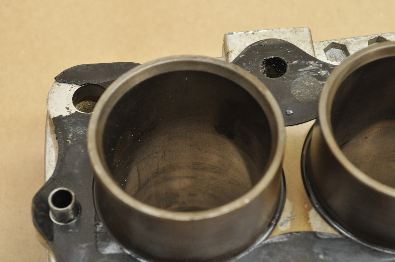 Vintage Used OEM Honda 1974 CB350 F Cylinder Jug & Pistons 12100-333-030
