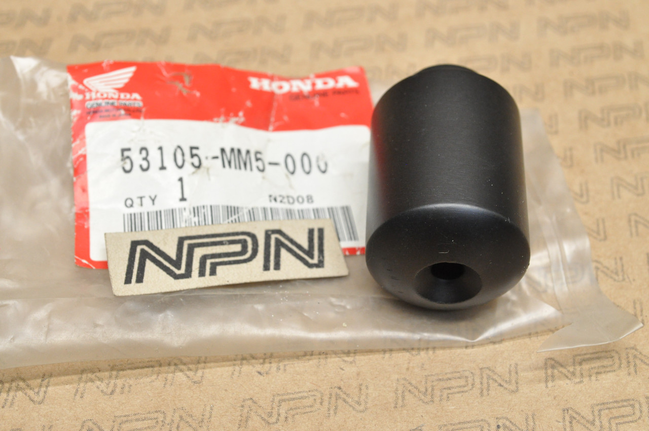 NOS Honda 1987-96 CBR1000 F Hurricane PC800 Handle Bar End Weight 53105-MM5-000