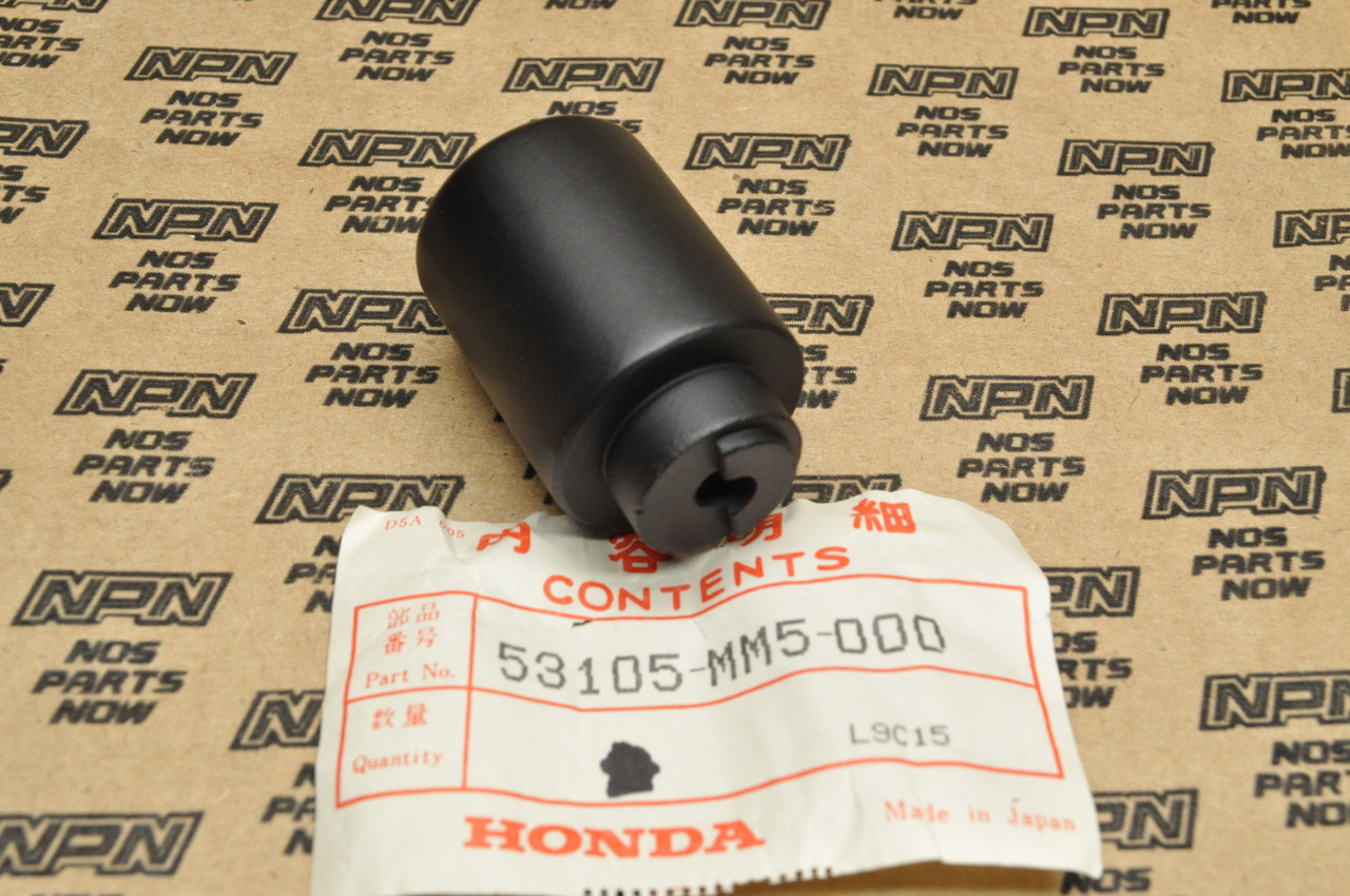 NOS Honda 1987-96 CBR1000 F Hurricane PC800 Handle Bar End Weight 53105-MM5-000
