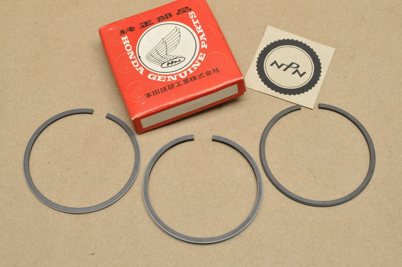 NOS Honda CB125 CL125 SL125 TL125 Piston Ring Set .75 Oversize 13041-330-005