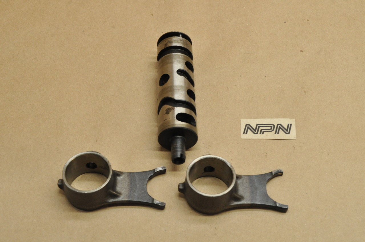 Vtg Used OEM Honda CA160 CB160 CL160 Gear Shift Drum Plate Fork Lot 24301-216-000