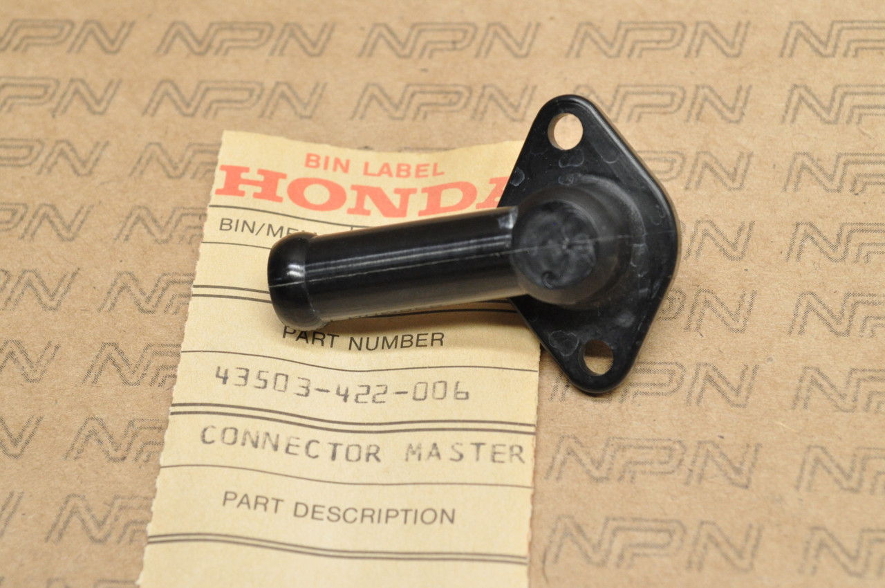 NOS Honda ATC200 CB750 CB900 CBX CX500 VF1100 Cylinder Connector 43503-422-006