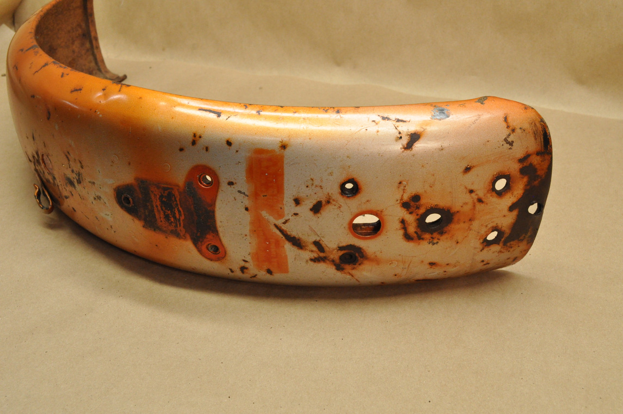 Vtg Used OEM Honda SL70 K1 XL70 K0-1976 Rear Fender Candy Topaz Orange 80100-118-770 DD