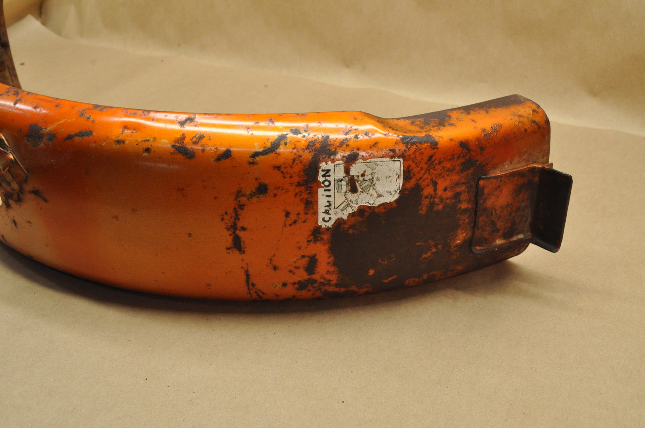 Vtg Used OEM Honda SL70 K1 XL70 K0-1976 Rear Fender Candy Topaz Orange 80100-118-770 DD