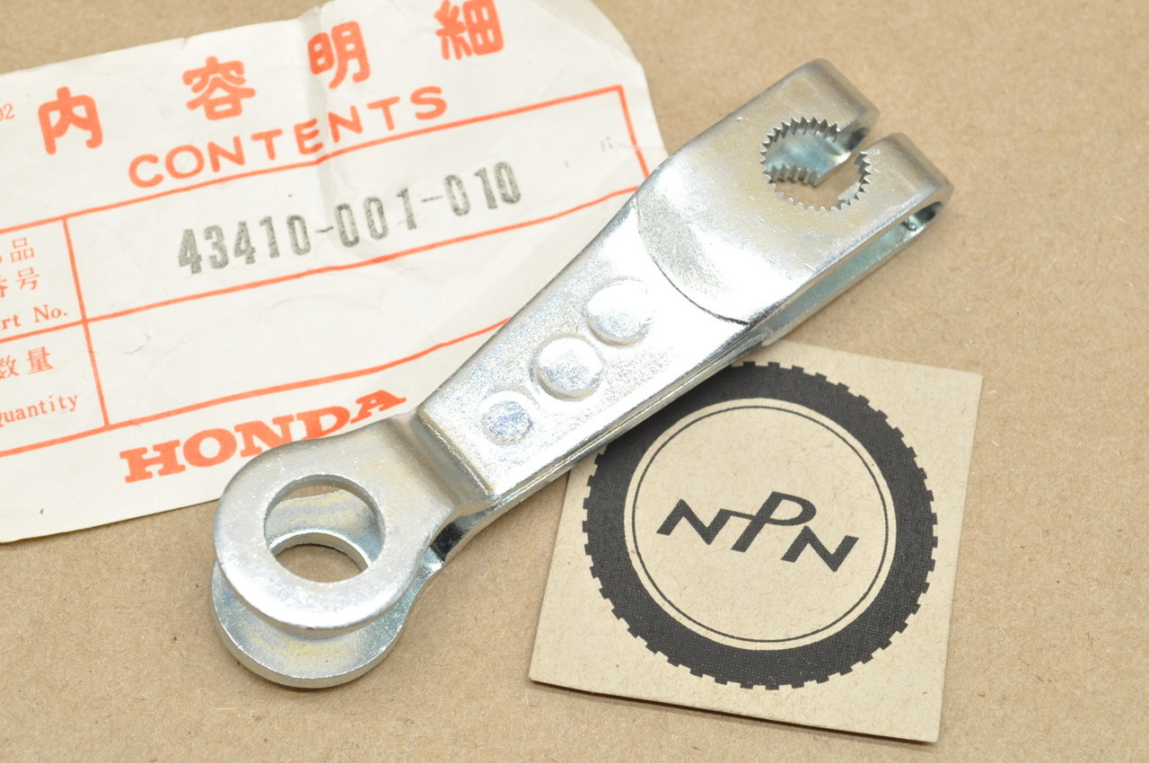 NOS Honda CA100 C100 CA102 C102 CA105 C105 T Rear Brake Arm 43410-001-010