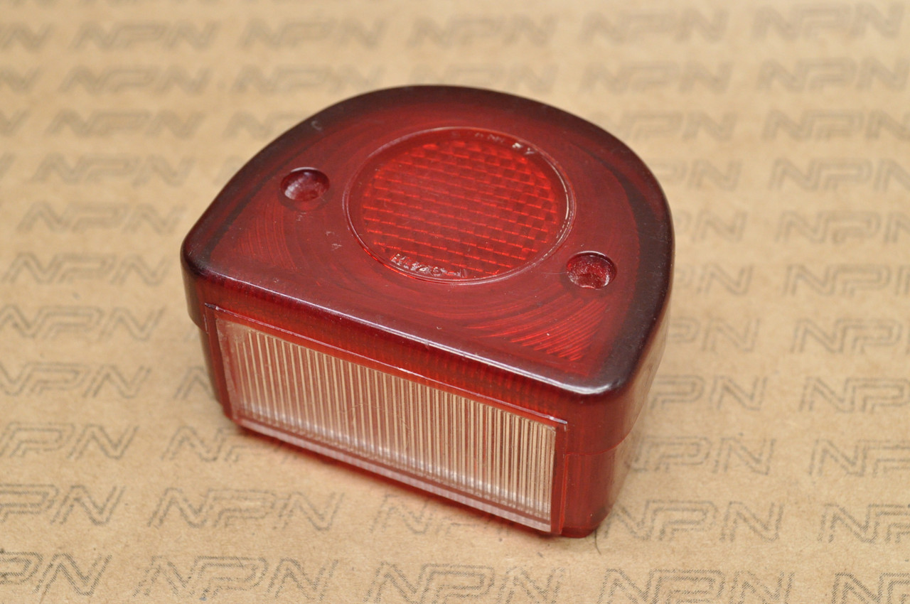 NOS Honda C110 CA110 Early Tail Light Lens Cover 33701-011-000