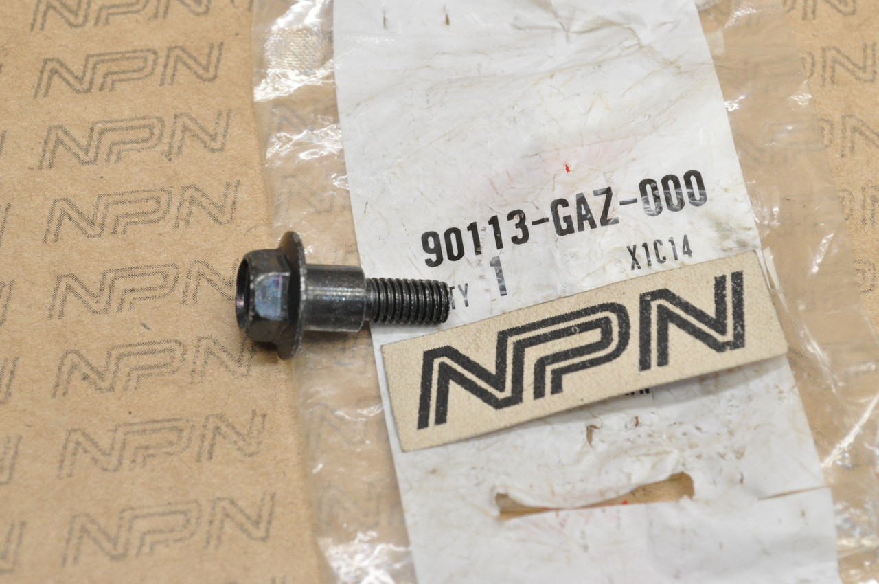 NOS Honda CRF50 CRF70 XR50 R XR70 R Chain Slider Flange Bolt 90113-GAZ-000