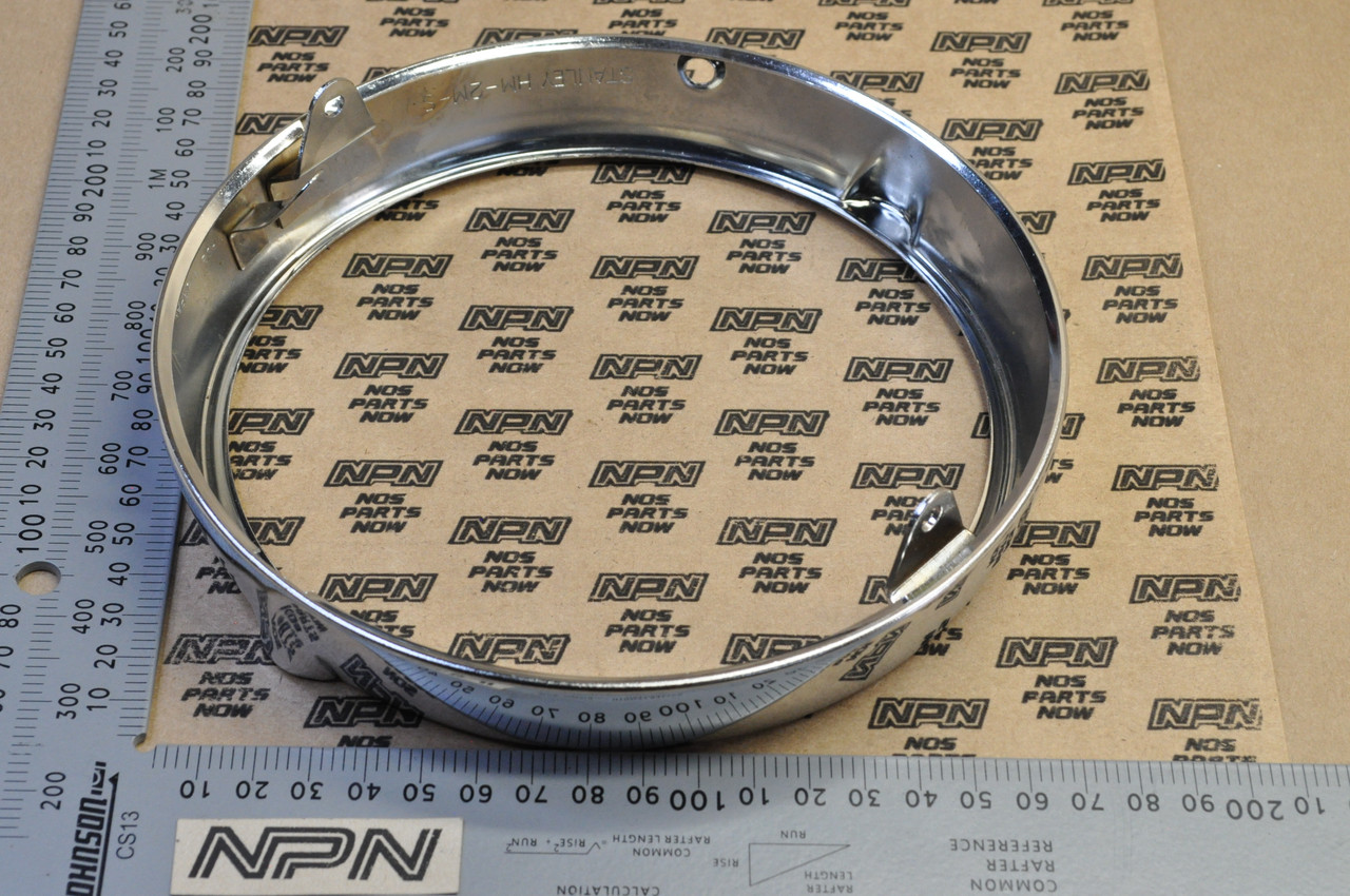 NOS Honda CB450 K0 & Late CB72 CB77 CL72 CL77 Head Light Bezel Ring 33101-283-003