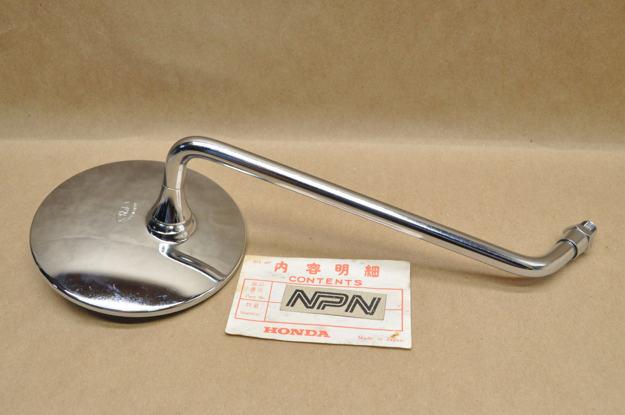 NOS Honda CB750 CL450 CT70 CT90 MT250 SL90 XL250 XL80 Left Mirror 88120-329-730