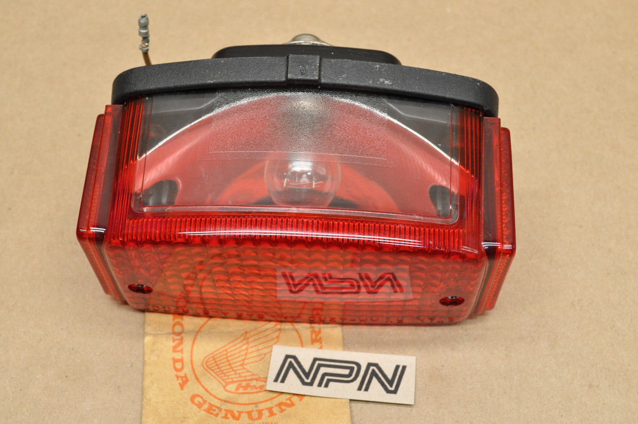 NOS Honda NB50 TLR200 XL200 XL250 XL500 XR250 Brake Tail Light 33701-MC4-671