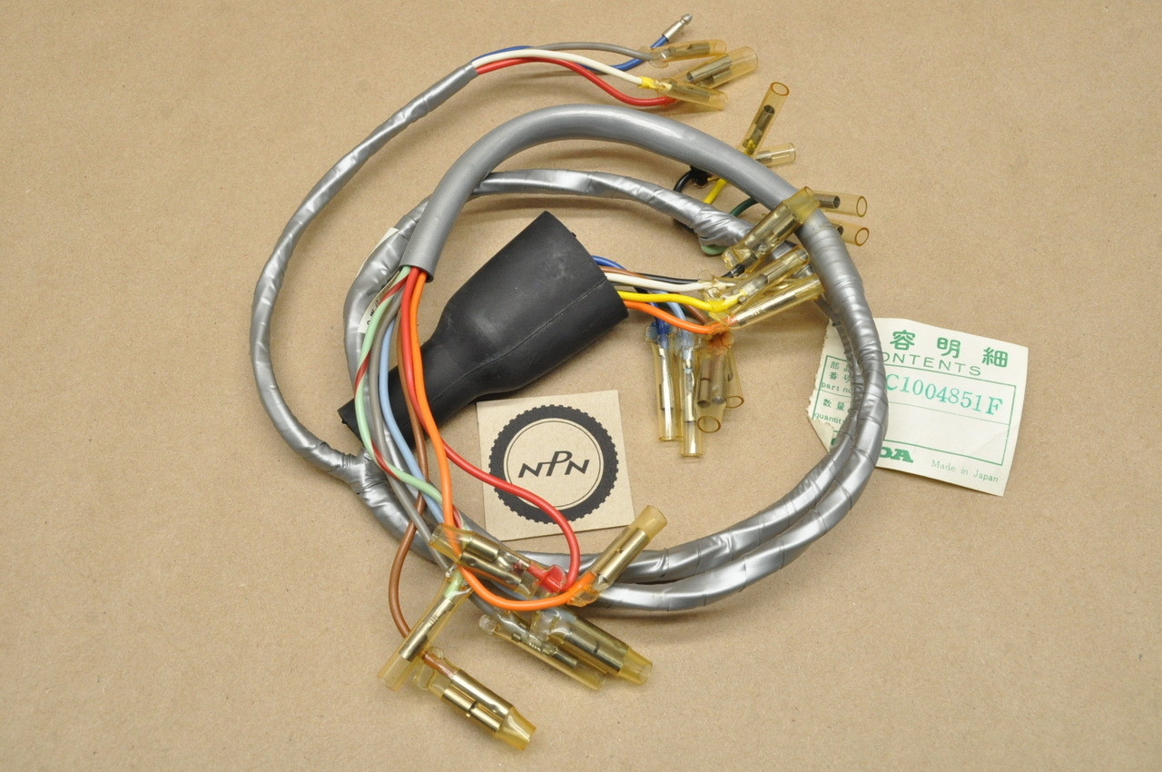 NOS Honda 1964 CA100 C100 Wiring Wire Harness 32100-001-060