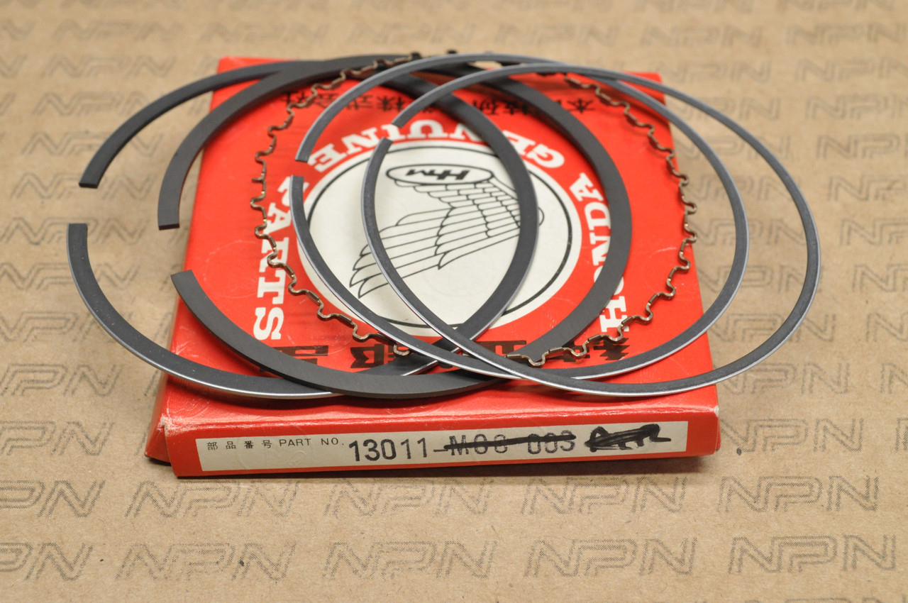 NOS Honda CB450 T CB450SC CM450 Standard Size Piston Ring Set 13011-MC0-003