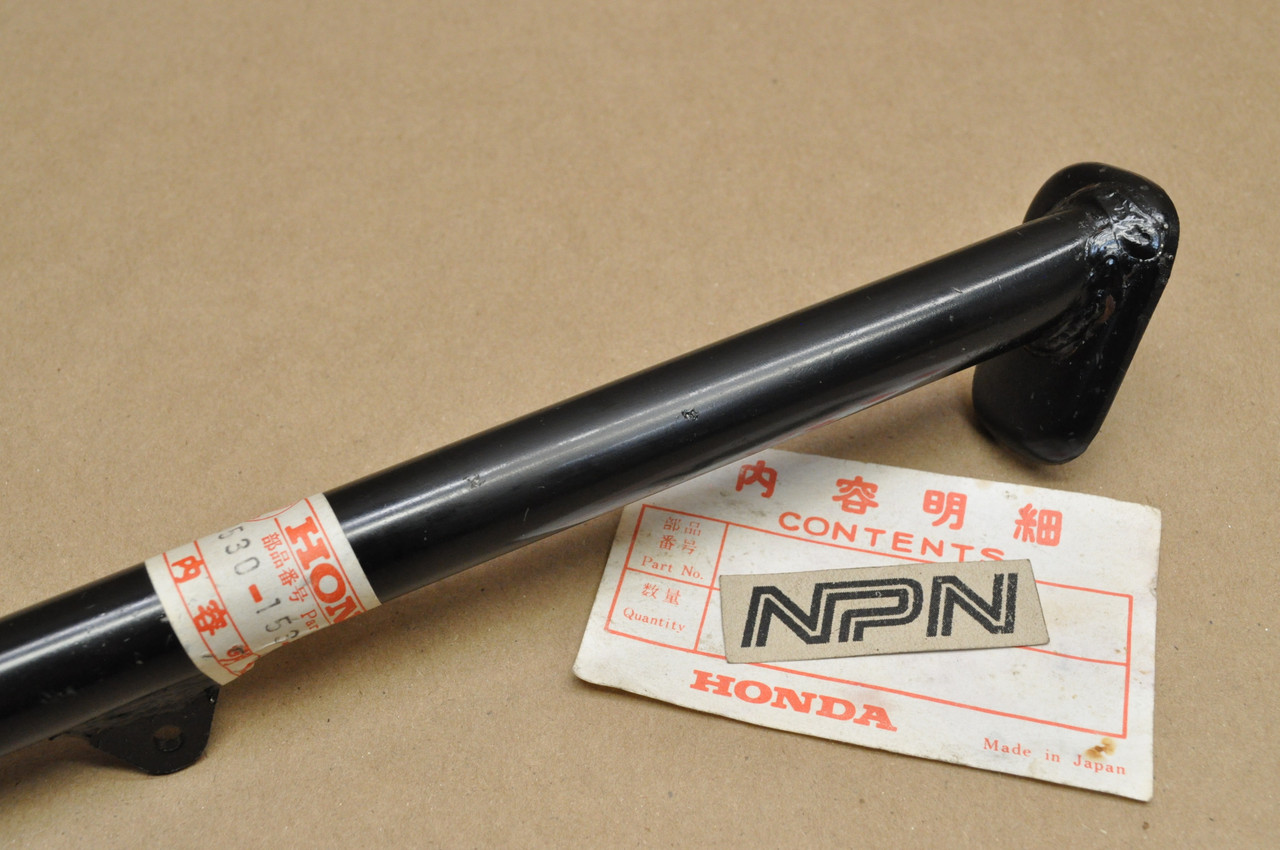 NOS Honda 1977-78 XR75 1979 XR80 Side Kick Stand Bar 50530-153-000