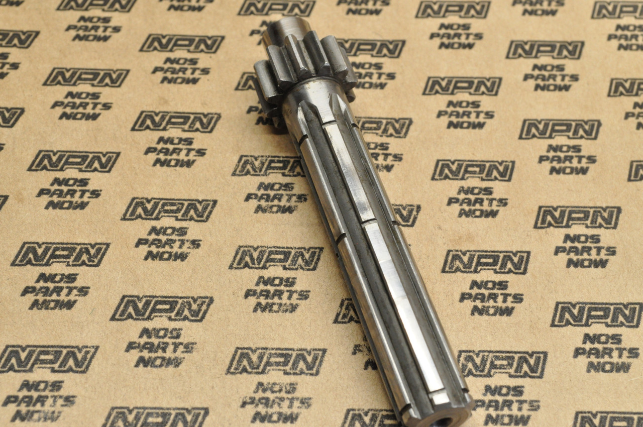 Vtg OEM Honda SL70 K0-K1 XL70 K0-1976 Transmission Main Shaft 12T 23211-118-305