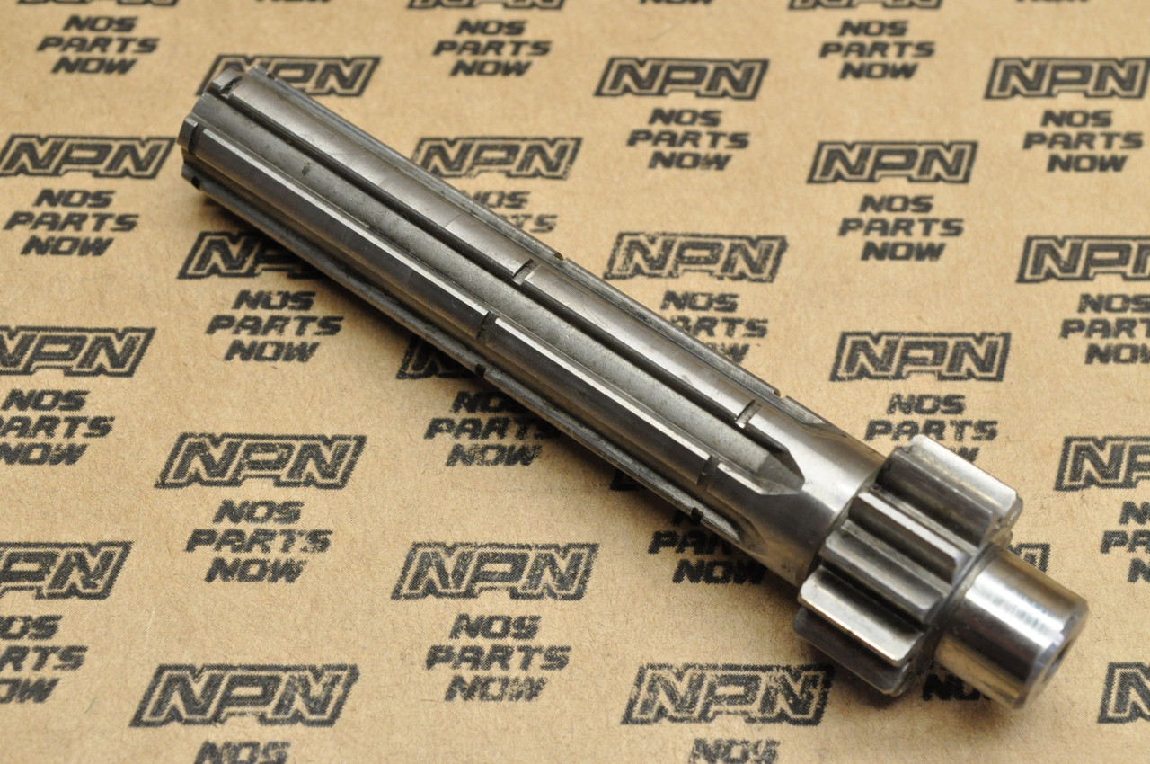 Vtg OEM Honda SL70 K0-K1 XL70 K0-1976 Transmission Main Shaft 12T 23211-118-305
