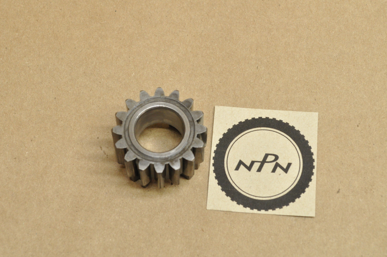 Vtg OEM Honda SL70 K0-K1 XL70 K0-1976 Main Shaft Second 2nd Gear 16T 23431-118-305