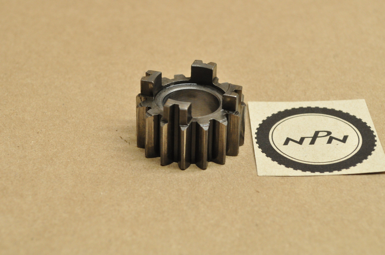 Vtg OEM Honda SL70 K0-K1 XL70 K0-1976 Main Shaft Second 2nd Gear 16T 23431-118-305