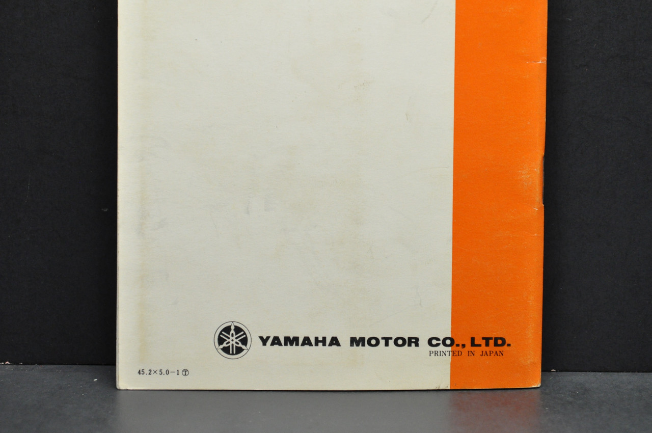 Vintage NOS 1970 Yamaha HT1 A Enduro Motorcycle Riders Owners Manual