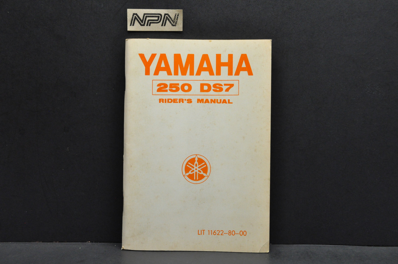 Vintage NOS 1972 Yamaha DS7 250 Enduro Motorcycle Riders Owners